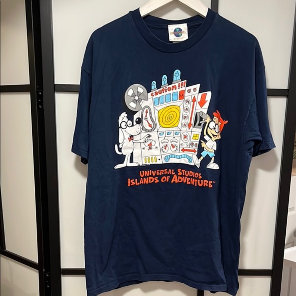 Universal Studios 90s Mr. Peabody and Sherman Rocky & Bullwinkle Men's Size XL